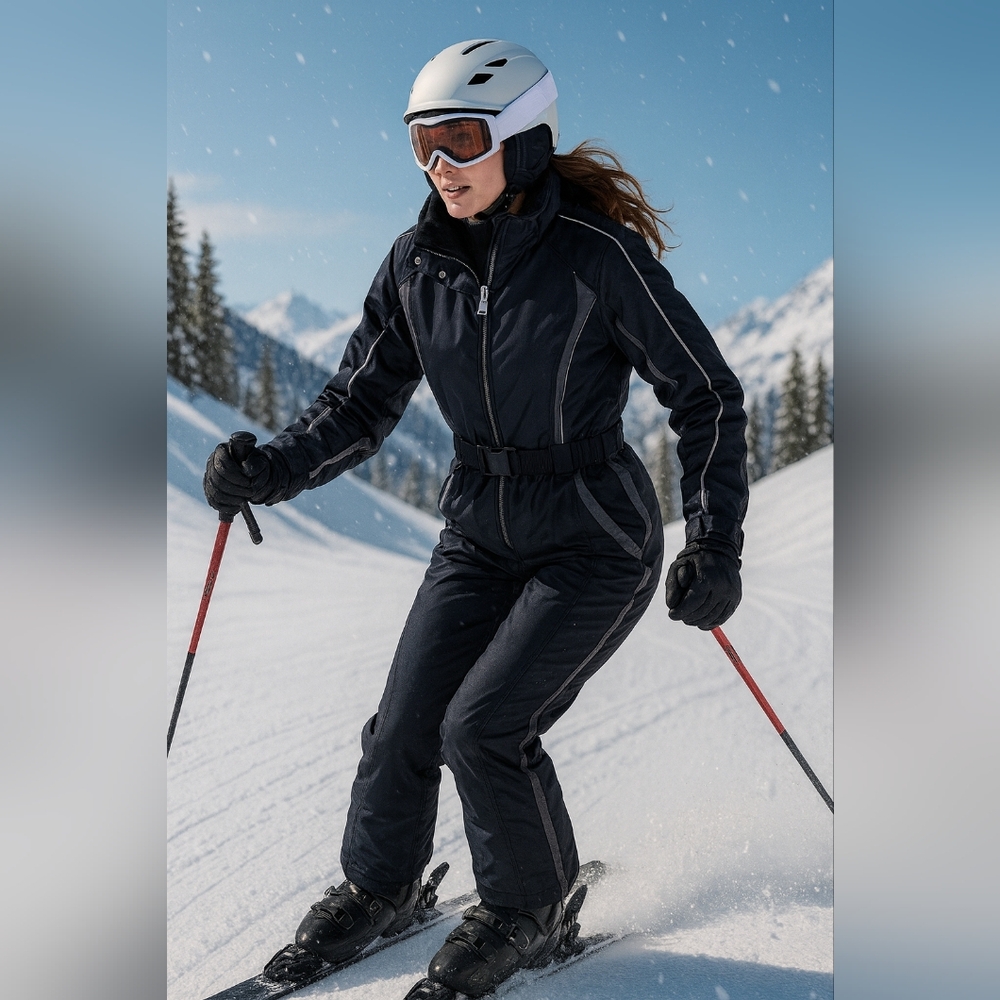 Obermeyer Ridgeline Full Length Nylon Ski Suit Ladies 12 NWT